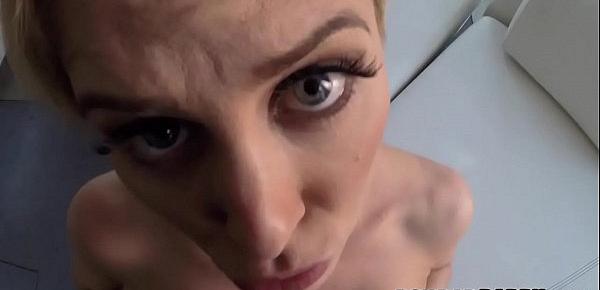  Tittyfucked stepdaughter facialized in POV